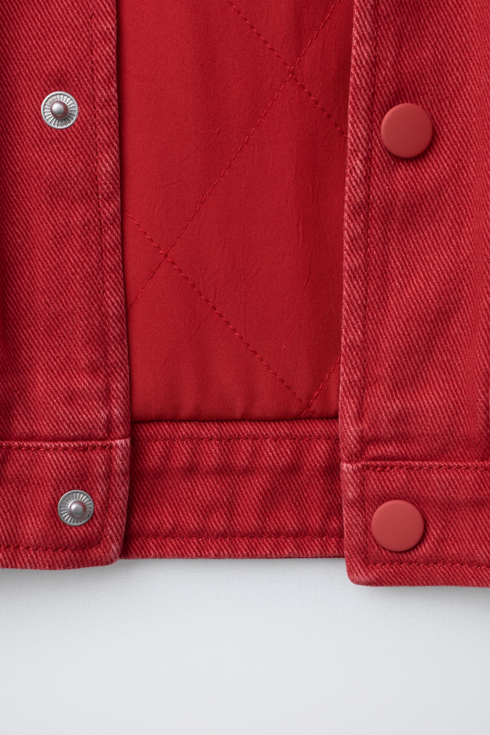 CONTRAST COLLAR PATCH JACKET